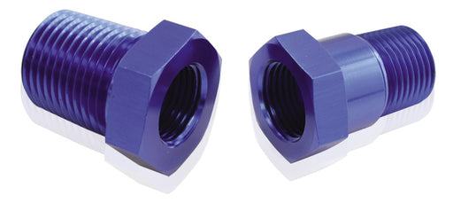 TEMPERATURE PROBE ADAPTER     BLUE 1/2" MALE 5/8" FEMALE