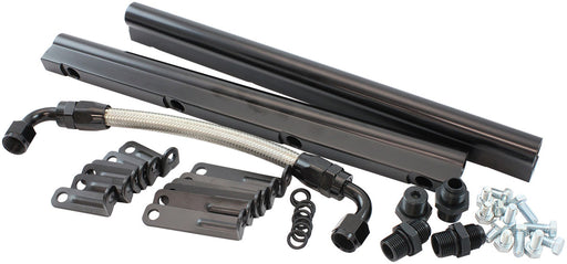 GM LS FUEL RAIL KIT EFI INTAKEMANIFOLD CATHEDRAL PORT LS1   LS2 Aeroflow - AF6999-5000