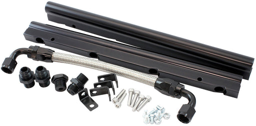 GM LS FUEL RAIL KIT EFI INTAKEMANIFOLD CATHEDRAL HI RISE LS1LS2 Aeroflow - AF6999-5001