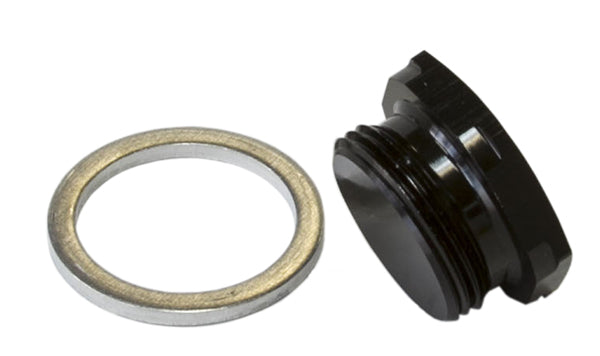 HOLLEY INLET BOWL BLANK PLUG  BLACK 7/8" X 20 PLUG / BLANK