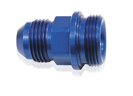 HOLLEY INLET FITTING -6AN     BLUE 7/8" X 20 TO -6AN SHORT