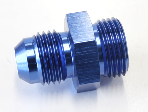 CARTER/EDELBROCK FITTING -6   BLUE 5/8" X 20 TO -6AN