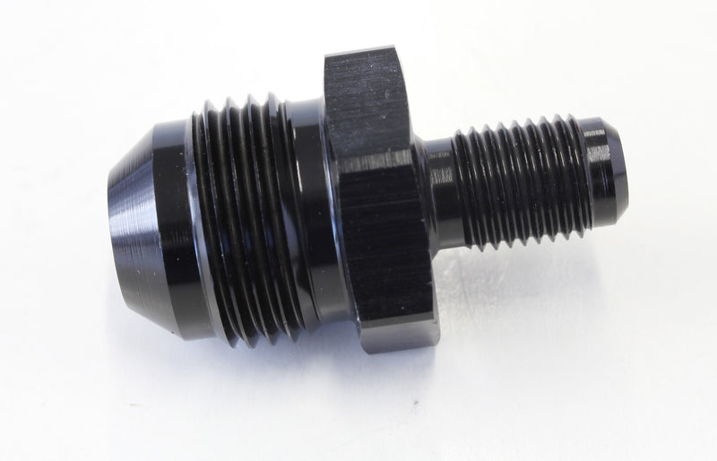 3/8"-24 DUAL SEAT FLARE -8AN  BLACK  ALSO CAN BE WASHER SEAL