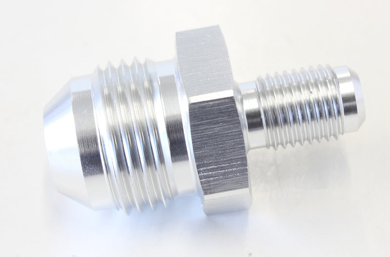 3/8"-24 DUAL SEAT FLARE -8AN  SILVER ALSO CAN BE WASHER SEAL