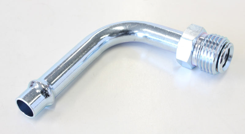 HOLLEY CARB INLET FITTINGS 5/8INVERTED TO 3/8" BARB 90 DEG