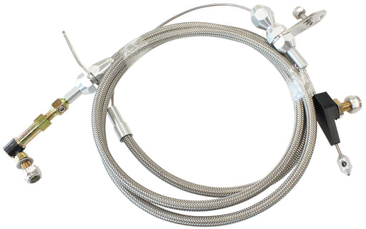 AEROFLOW KICKDOWN TORQUEFLITE 904 CABLE CHROME FINISH