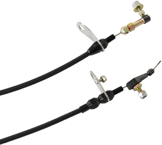 AEROFLOW KICKDOWN TORQUEFLITE 727 CABLE BLACK FINISH