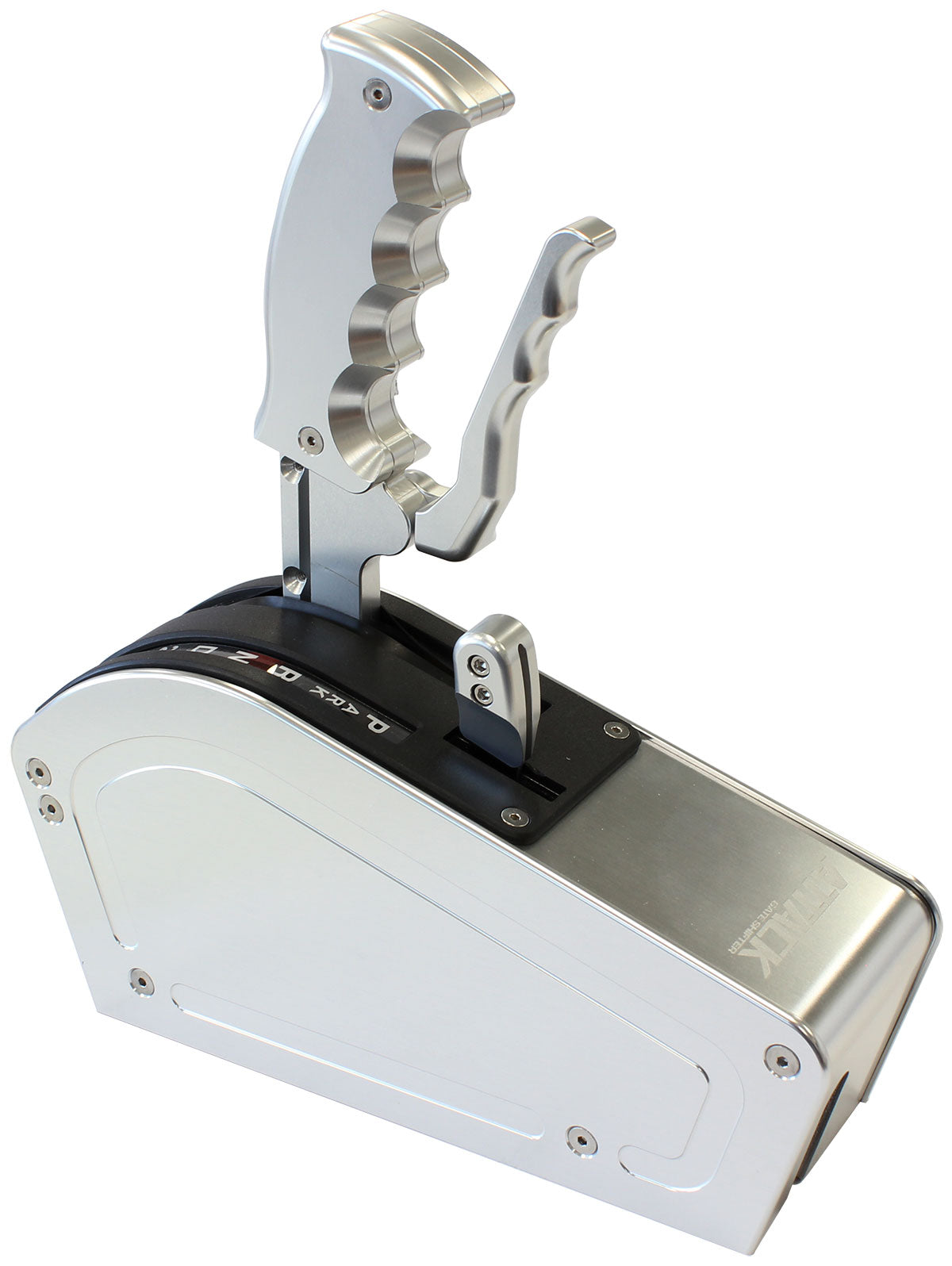 ATTACK 3 SPEED GATE SHIFTER   REVERSE PATTERN SILVER BANG