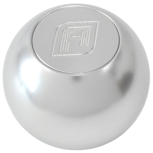 BILLET ROUND SILVER GEAR KNOB SHIFT SHIFTER BALL 1/2"-20