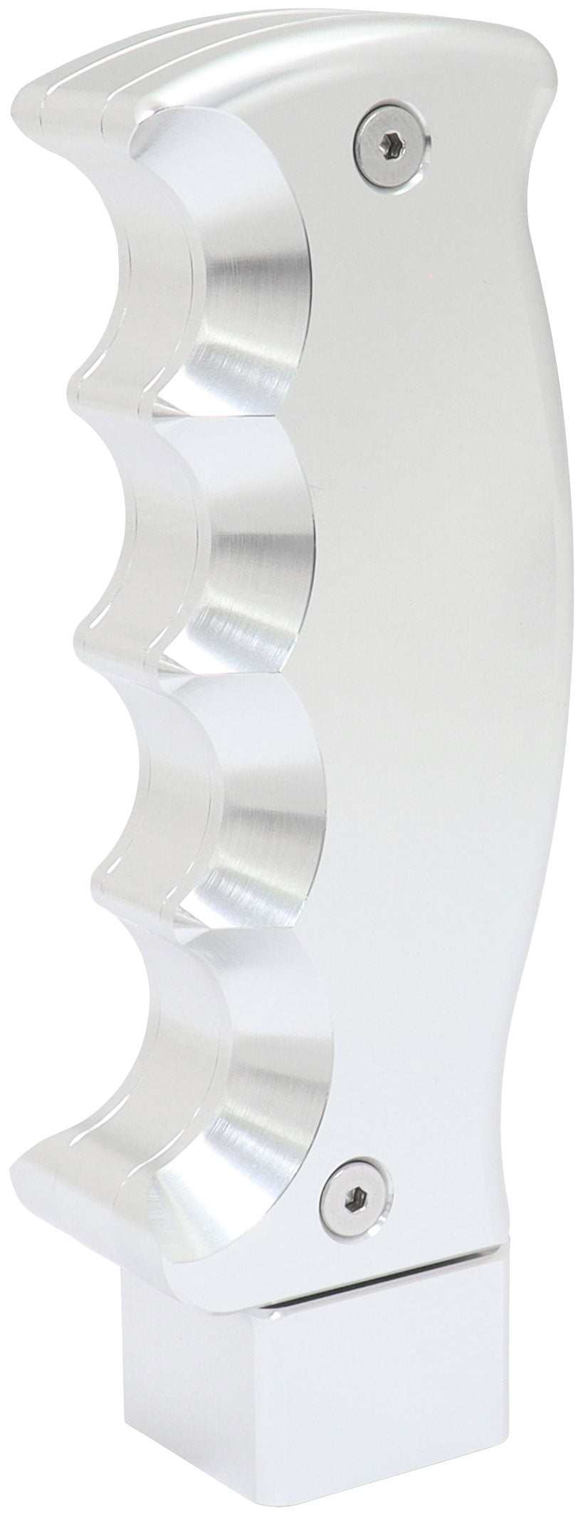 PISTOL SILVER GEAR KNOB MANUALSHIFT SHIFTER BALL UNI M16