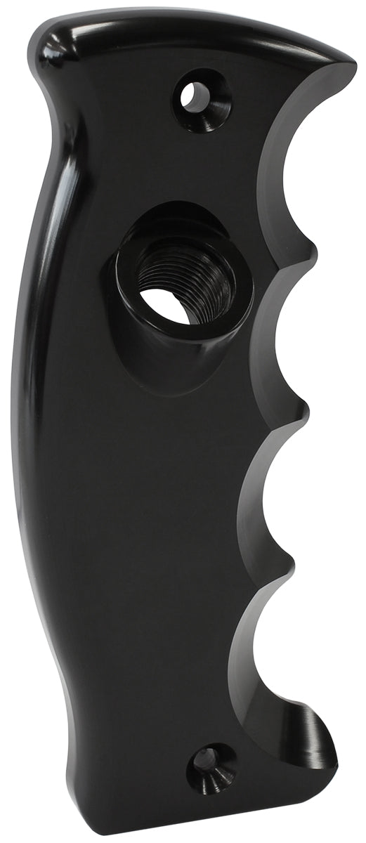 BUTTON PISTOL GRIP SIDE PLATE DRIVERS SIDE HANDLE BLACK