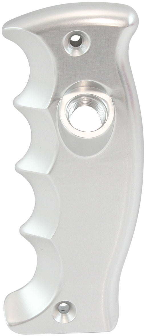 BUTTON PISTOL GRIP SIDE PLATE PASSENGERS SIDE HANDLE SILVER