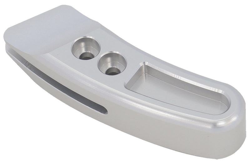 SILVER REVERSE EXTENDED LOCK  OUT COVER BILLET NITRO PISTOL ATTACK Aeroflow - AF 72-9921