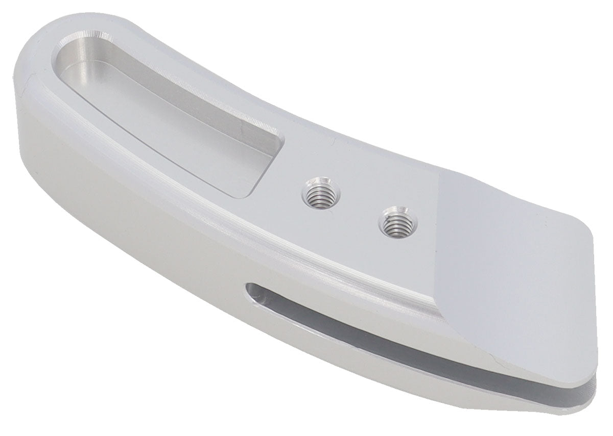 SILVER REVERSE EXTENDED LOCK  OUT COVER BILLET NITRO PISTOL ATTACK Aeroflow - AF 72-9921