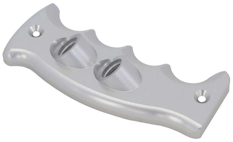 DUAL BUTTON PISTOL GRIP SIDE  PLATE DRIVERS HANDLE SILVER