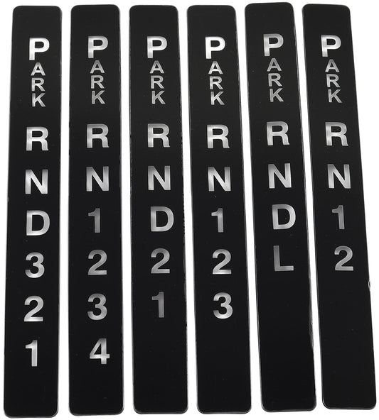 BLACK INDICATOR WINDOW        KIT FOR NITRO PISTOL SHIFTER