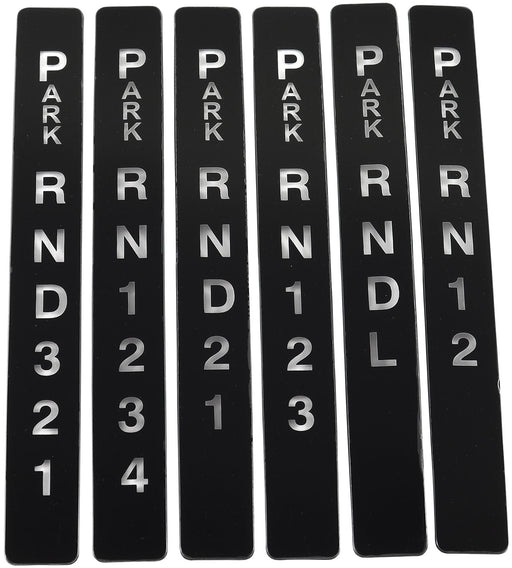 BLACK INDICATOR WINDOW        KIT FOR NITRO PISTOL SHIFTER