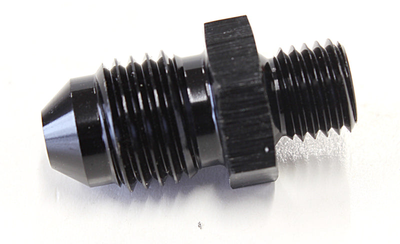 METRIC M8 X 1.0MM TO -4AN     BLACK MALE M8X1.0MM TO -4AN