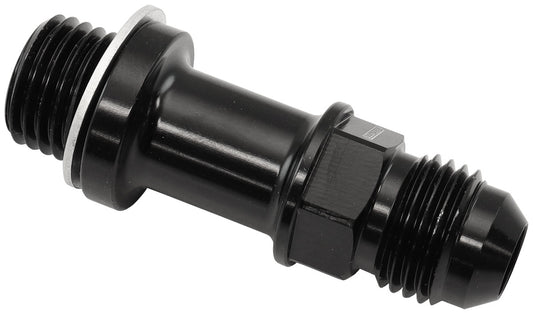 METRIC M14 x 1.5mm TO -6 LONG EXTENSION 51mm BLACK MALE -6AN