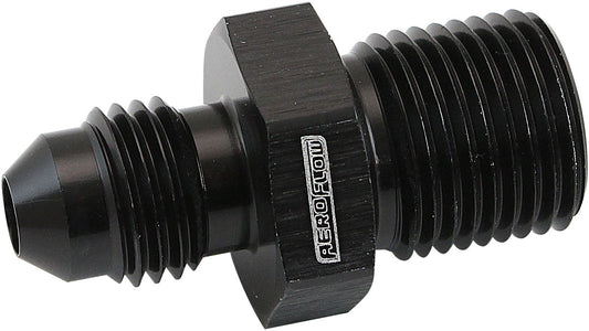 METRIC M14 X 1.25MM TO -6AN   BLACK MALE M14x1.25MM TO -6AN