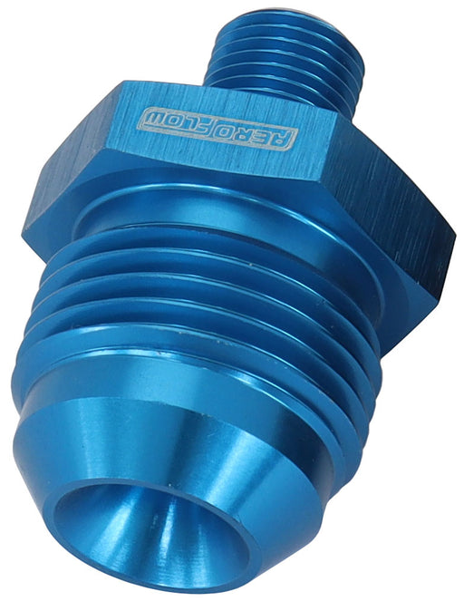 METRIC M10 X 1.0MM TO -10AN   BLUE MALE M10x1.0MM TO -10AN