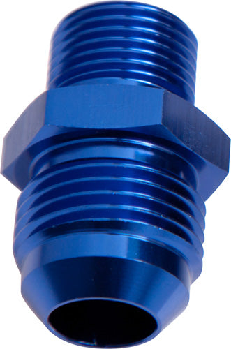 METRIC M10 X 1.25MM TO -4AN   BLUE MALE M10 X 1.25MM TO -4AN