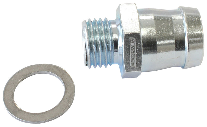 METRIC M14 X 1.5 TO 5/8" SHORTBARB SIT BOOSTED TURBO STEEL