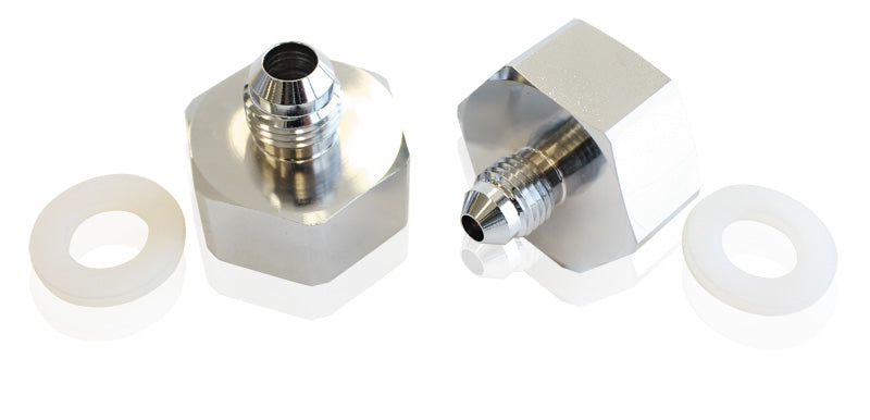 NITROUS BOTTLE ADAPTER -4AN   STEEL FINISH DURABLE FOR ONOFF