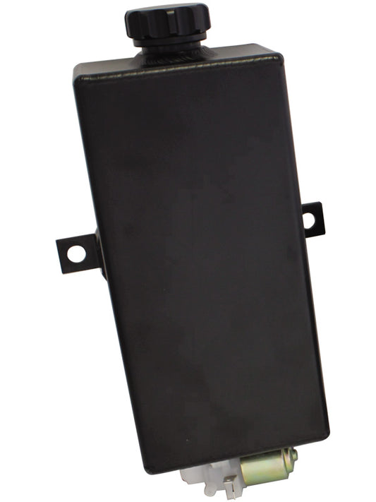 FABRICATED BLACK WASHER TANK  WITH MOTOR-L,W,H=80X100X210MM