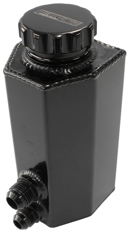 UNIVERSAL POWER STEER TANK    WITH BAFFLE -8AN & -10AN BLACK