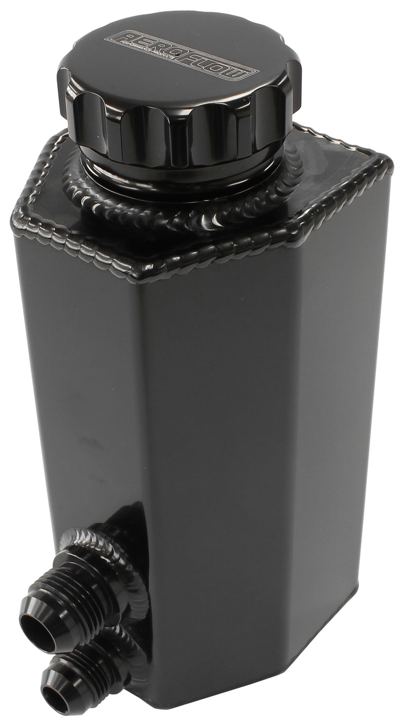 UNIVERSAL POWER STEER TANK    WITH BAFFLE -8AN & -10AN BLACK