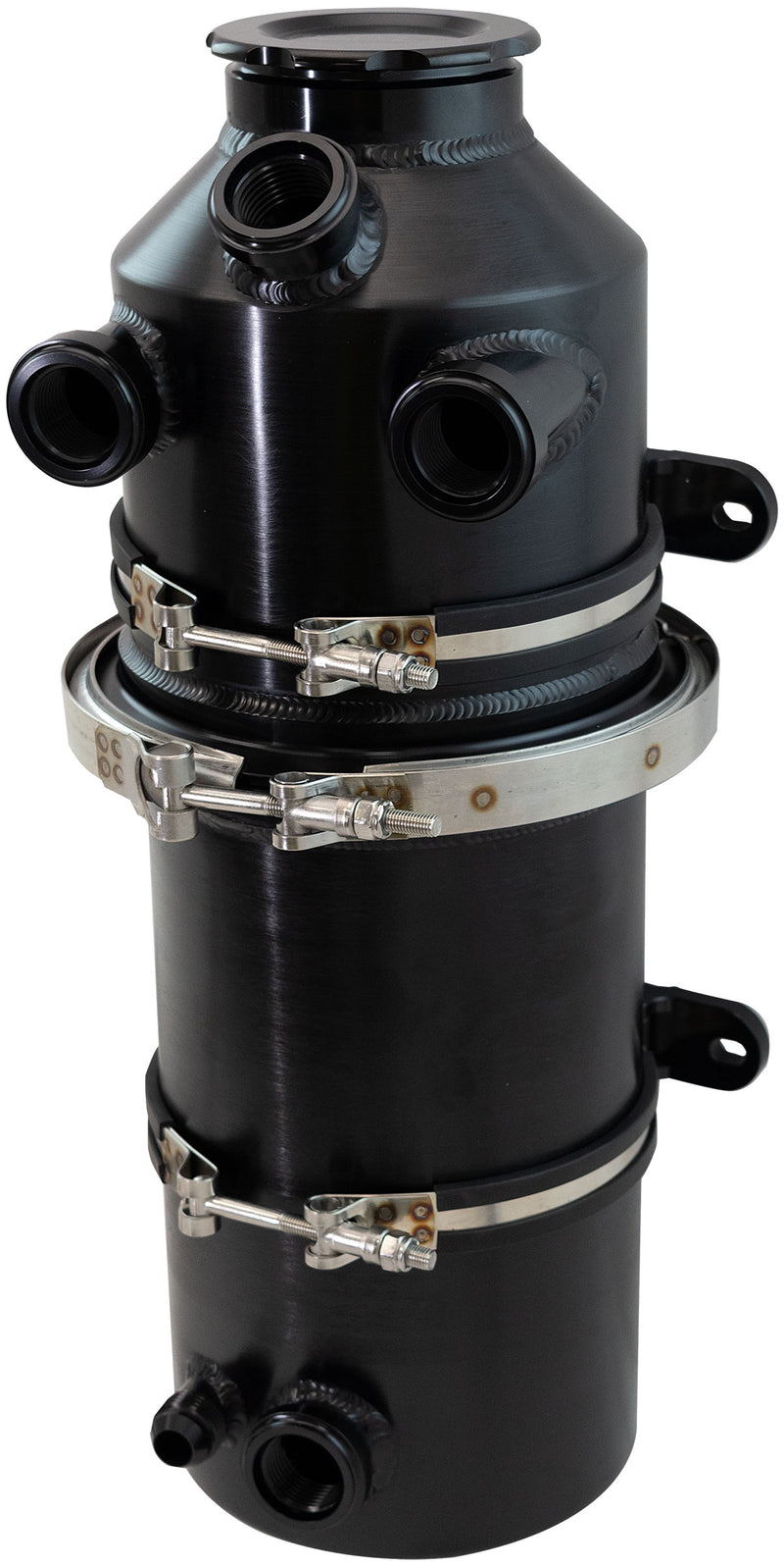 DRY SUMP TANK 19.5" x 6" 2 GAL495mm x 152mm 7.5L BLACK