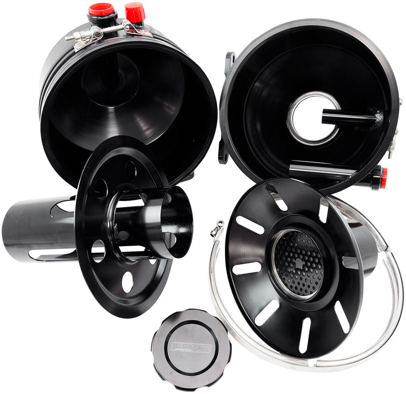 DRY SUMP TANK 16" x 9" 3 GAL  406mm x 228mm 11.3L BLACK