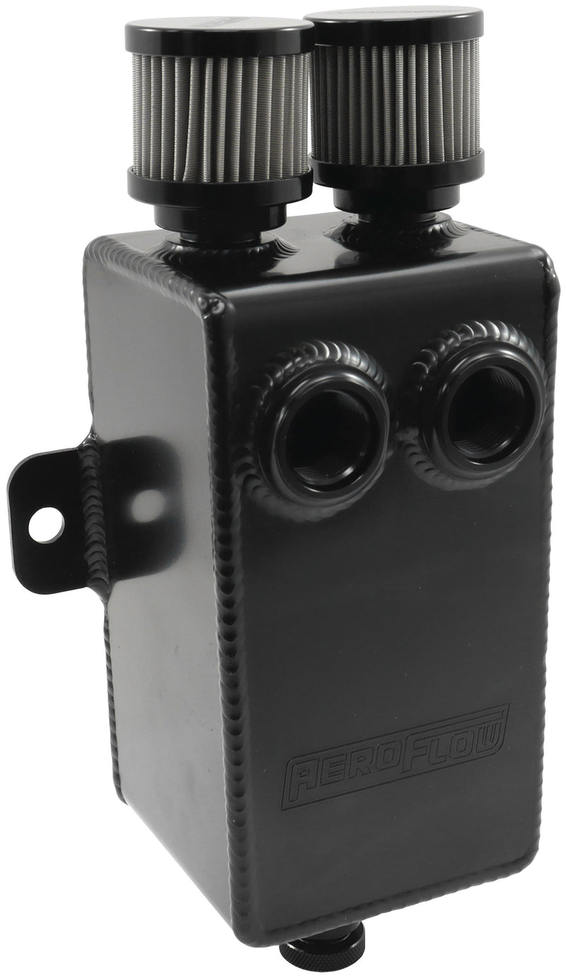 1L BREATHER DUAL -10ORB DUAL  -10AN BREATHERS TANK CATCH CAN