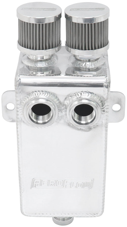 1L BREATHER DUAL -10ORB DUAL  -10AN BREATHERS TANK CATCH CAN