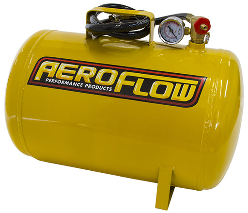 5 GAL PORTABLE AIR TANK YELLOWWITH TANK VALVE 125 MAX OPERAT
