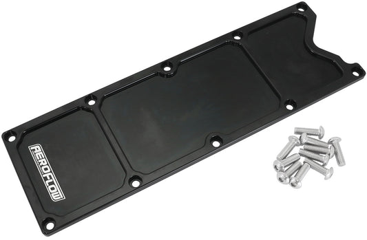 GM LS1 BILLET VALLEY PLATE    COVER BLACK LS Default Title