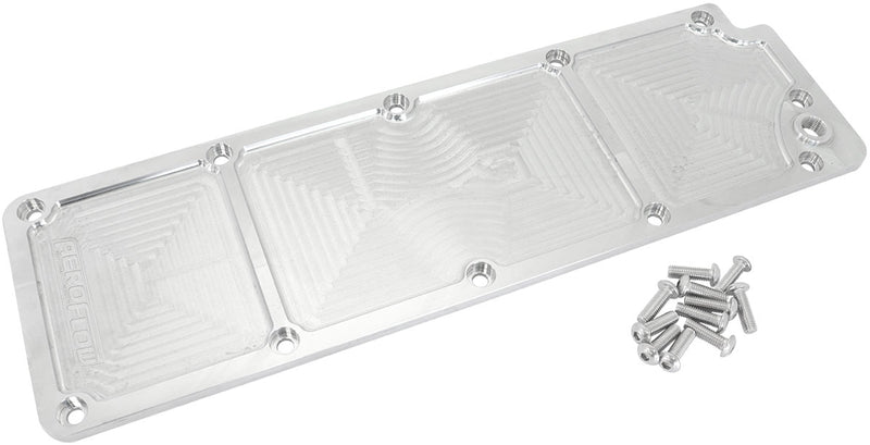 GM LS3 BILLET VALLEY PLATE    COVER RAW LS AFM / DOD DELETE