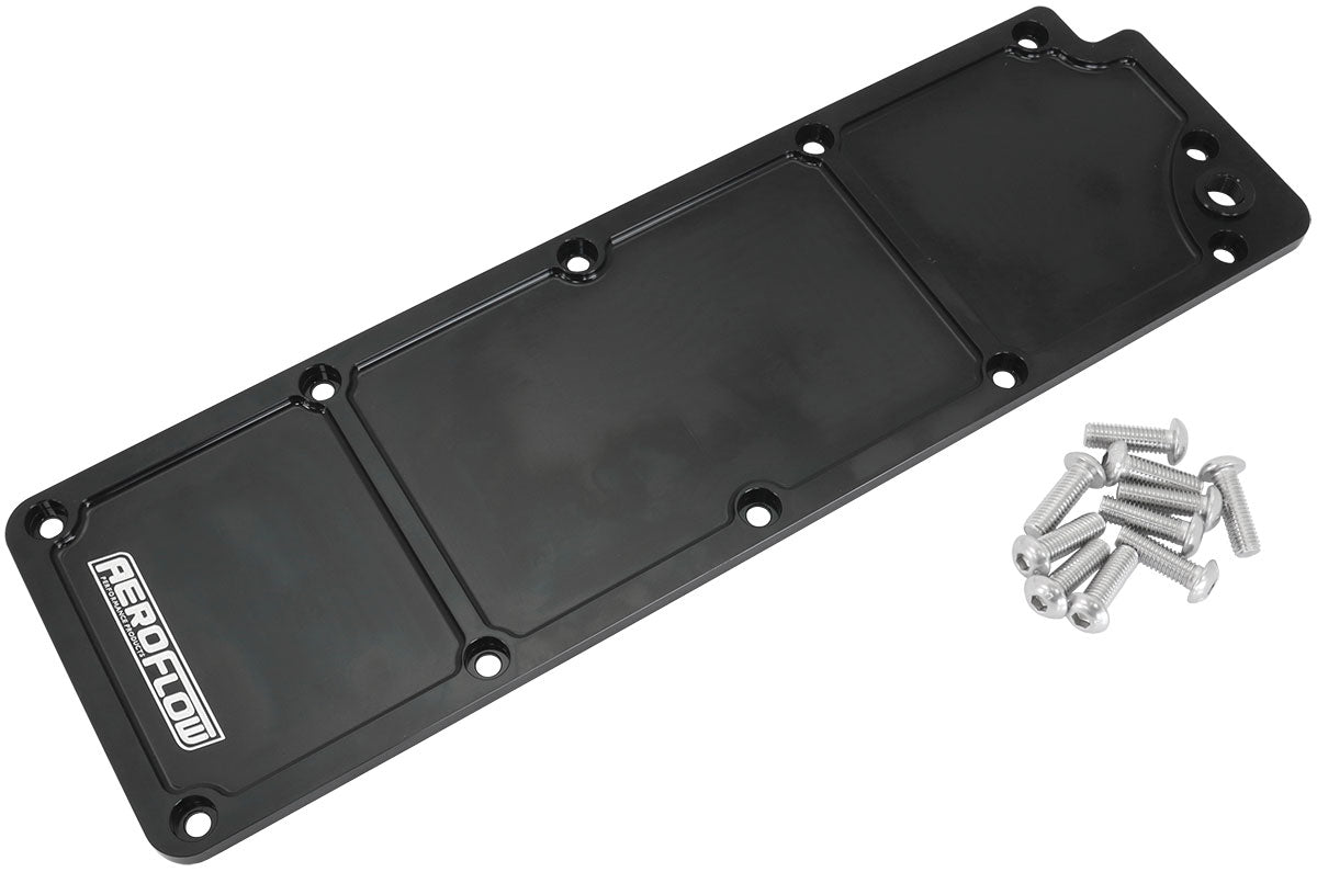 GM LS3 BILLET VALLEY PLATE    COVER BLACK LS DOD AFM DELETE Default Title
