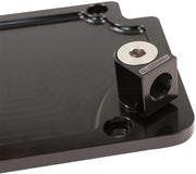 GM LS VALLEY PLATE BANJO      ADAPTER FACTORY SENSOR M16