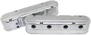 GM LS 2 PIECE VALVE COVERS    CAST TALL RETRO SMOOTH POLISHE