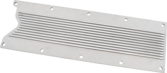 GM LS1 FINNED VALLEY PLATE    COVER NATURAL CAST ALLOY LS
