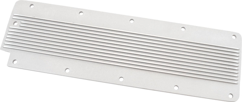 GM LS2 FINNED VALLEY PLATE    COVER NATURAL CAST ALLOY LS3  LSX Aeroflow - AF 77-5028