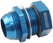 BOLT IN -10AN BREATHER CAST ORFABRICATED COVERS BLUE