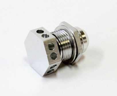 BOLT IN -12AN BREATHER CAST ORFABRICATED COVERS SILVER Default Title
