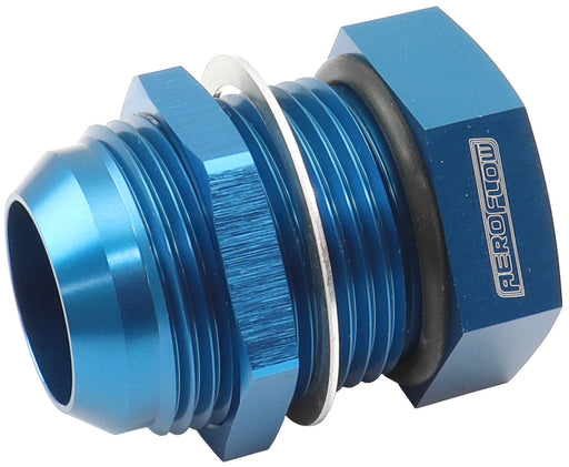 BOLT IN -12AN BREATHER CAST ORFABRICATED COVERS BLUE