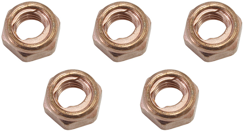 TURBO COPPER NUT KIT M8x1.25mmPACK OF 5 NUTS M8 X 1.25mm