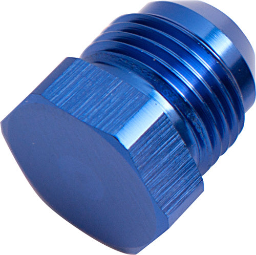 FLARE PLUG MALE -8AN          BLUE MALE FLARE PLUG -8AN