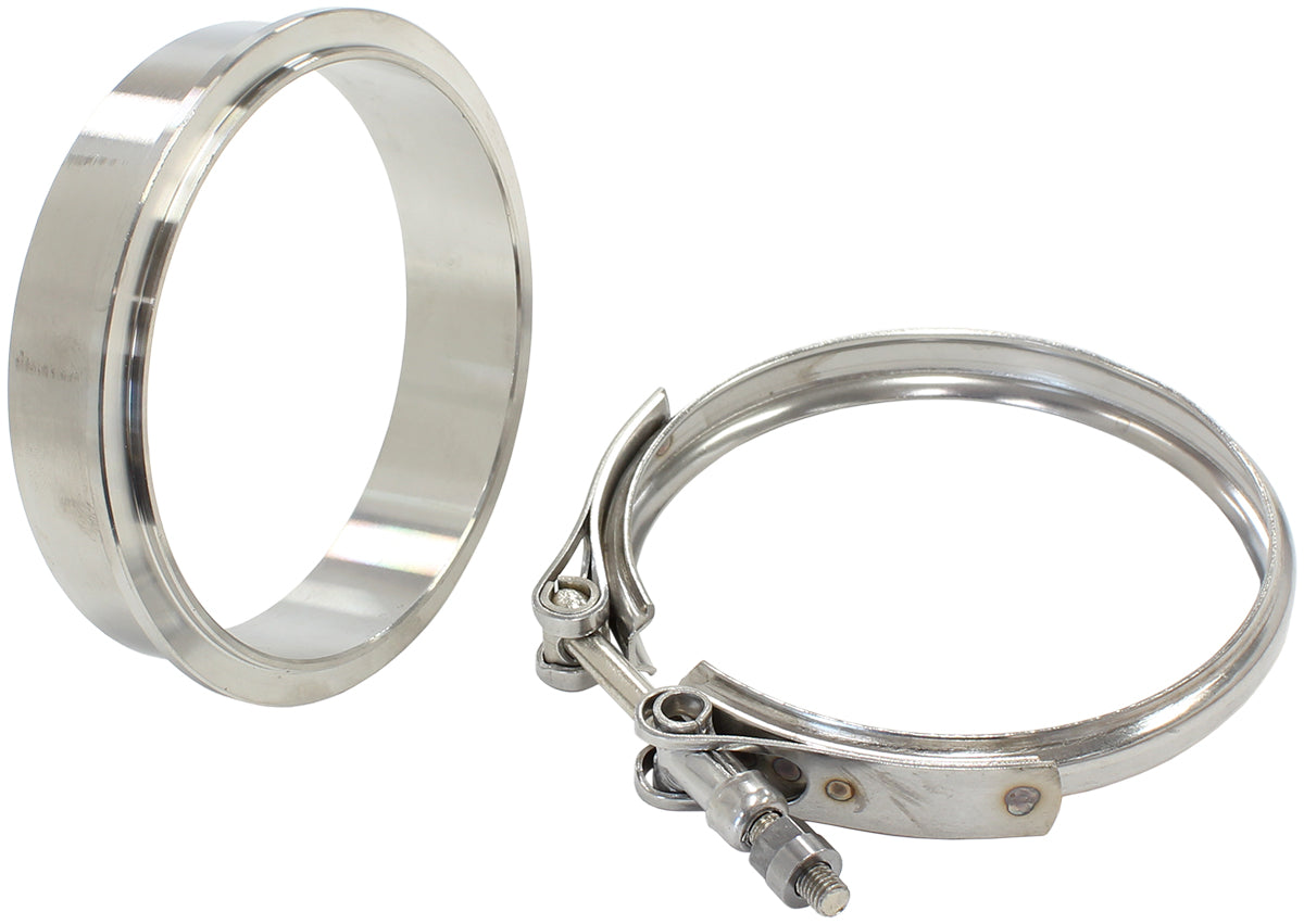 4.50" O.D SS BOOSTED VBAND KITSUIT 7588 8888 S/S V BAND T/O