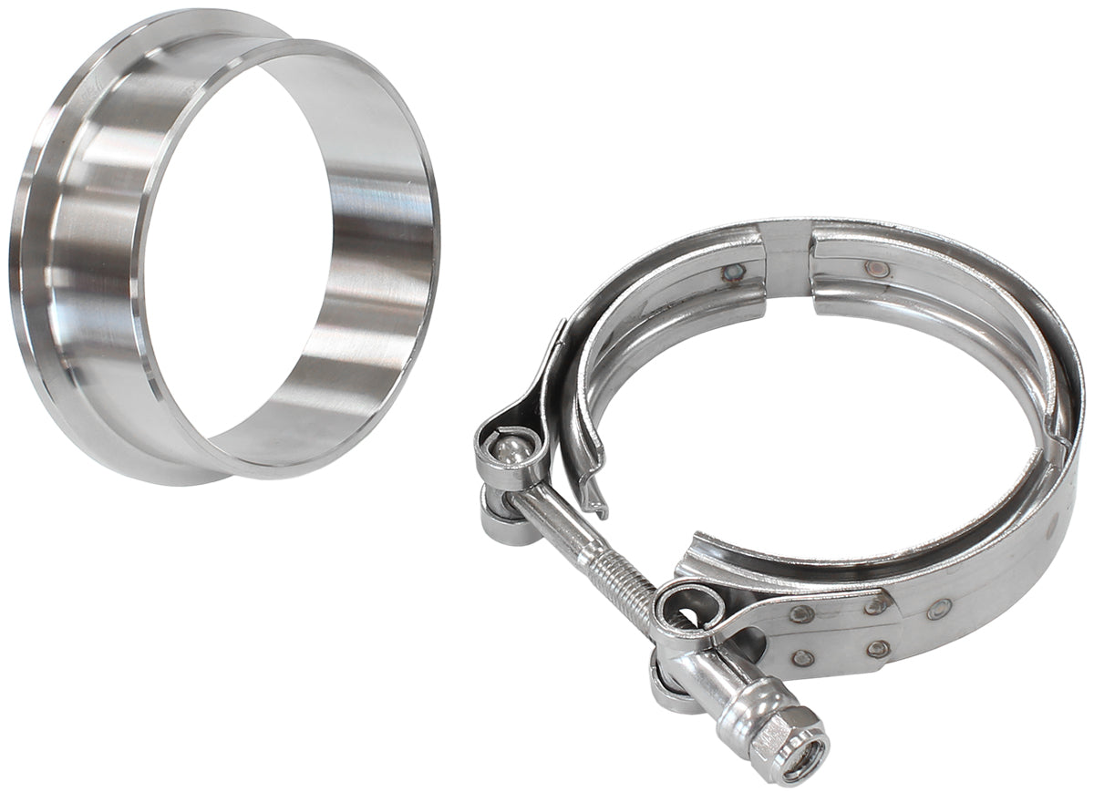 3.62" O.D SS BOOSTED VBAND KITSUITS 7875 DUAL V BAND T/O